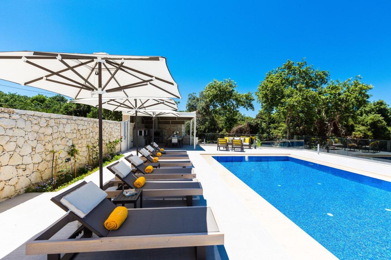 Luxury Cretan Villas With Private Pools Gállos 外观 照片