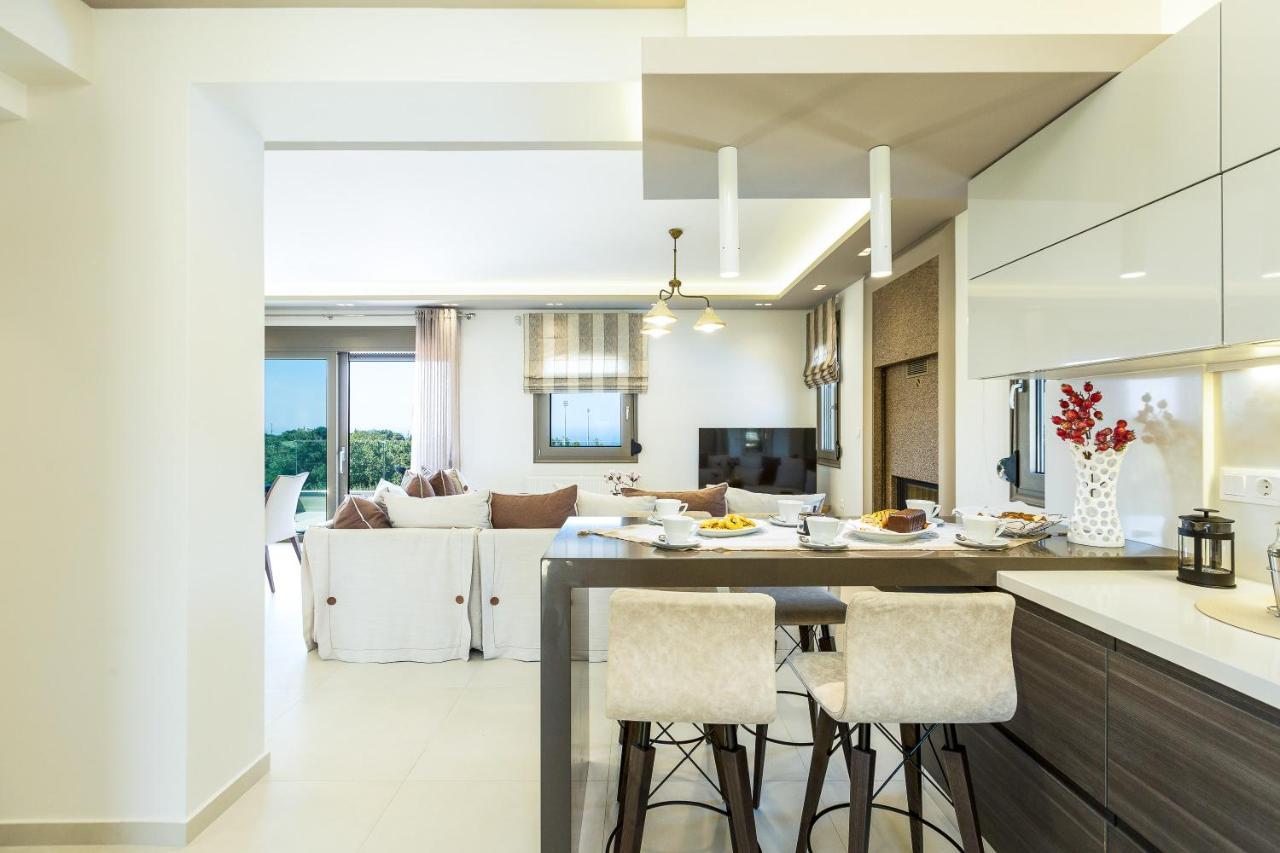 Luxury Cretan Villas With Private Pools Gállos 外观 照片
