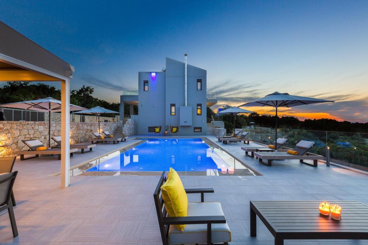 Luxury Cretan Villas With Private Pools Gállos 外观 照片